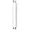 Caldarax 7W S19 LED Tubo 310MM, 600LM Luce Bianca Naturale 4000K, Equivalente 50-65W Lampadina Incandescenza, AC 230V, Non Dimmerabile, Tubo LED Linolite S19 per Bagno, Specchio, Cucina