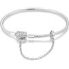 HappyStar Bracciale Donna Argento 925, Bracciali Bead Charm Da Donna,Braccialetto in Argento Sterling con chiusura Regali per donne.