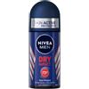 Nivea Men Dry Impact Deodorante Roll On Uomo 72h Di Protezione Antitraspirante 50 ml