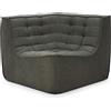 ETHNICRAFT divano modulare angolare quadrato N701 90° - 20257
