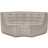 ETHNICRAFT divano modulare angolare tondo N701 90° - 20264