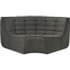 ETHNICRAFT divano modulare angolare tondo N701 90° - 20258