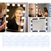 Daover Luci da Specchio, Luci LED Stile Hollywood per Trucco Lampadine Regolabili 14 Pezzi da Bagno 3 Modalità Colore con Porta USB, Applica a Lampada Trucco, Specchio Cosmetico, Lampada Specchio Bagno