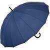 iX-brella Long - ombrello a bastone di alta qualità a 16 raggi con apertura automatica resistente agli uragani, 100 cm