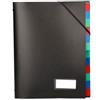Liderpapel Cartella Liderpapel classificatrice polipropilene din a4 nera -portafirme -12 scomparti