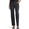 LEE Women's Relaxed Fit All Day Straight Leg Pant, Charcoal Heather, 6 Short