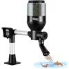 hygger Mangiatoia Automatica,Large Programmabile Alimentatore Automatico per Pesci con LCD Display Controller,Distributore Automatico 5.5 litris Pond Fish Feeder Koi for Weekend Holiday