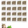 AOMiGT Erba Gatta Essiccata,Erba gatta Completamente Naturale,20pcs Piante di Erba Gatta essiccata,per Snack o Giocattolo per Gatti di Riempimento, Sigillata e Confezionata per una Facile Conservazione,40g