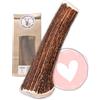 FOURLEGS® Snack per Cani 100% Corno di Cervo - Minerali, Masticativi Naturali, Sapore di Selvatico, Bastoncini, Giochi - Taglia L Intero