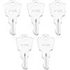 Create idea 5 chiavi di accensione in metallo di ricambio A126 compatibile con APEM compatibile con KAC compatibile con interruttore ELEDIS chiave di avvio