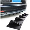 CGEAMDY Diffusore posteriore per paraurti posteriore auto, a pinna di squalo, per spoiler - decorazione per ala inferiore per auto