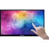 Verbatim Monitor Led 15.6'' Verbatim PMT-15 Touchscreen IPS Full HD 1920x1080p/6ms/Classe A/Nero [49592]