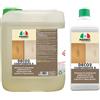 MARBEC DECO2 (Comp.A 5Lt +Comp.B 1LT) Decapante per schiarire il legno con una soluzione stabile e specifica per il trattamento decolorante delle superfici in legno grezze.