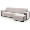 ECOMMERC3 | Copridivano con chaise longue, per braccio destro, dimensioni schienale 280 cm, colore naturale, morbido, 100% Made in Spain