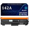 Hyggetech W1420A 142A Toner con chip, compatibile con HP 142A W1420A 142X W1420X per HP Laserjet MFP M140W HP Laserjet M110W M139W