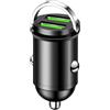 Icywink Caricatore USB per Auto, 200W Caricabatteria Auto Mini, Doppia USB Quick Charge 3.0 Accendisigari USB, 2 Porte Caricabatteria Da Auto, per Smartphone Tablet iOS Android,Samsung Galaxy, Huawei, Xiaomi