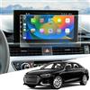 WEIPIN Navigazione Pellicola Protettiva 10.1 pollici per Aud-i A4 A5 Q5 2020-2023 2024, Pellicola Protettiva in Vetro Temperato per Aud-i MMI Touch Display Accessori con resistenza ai graffi 9H