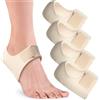 Bohrma 4 PCS Proteggi Tallone Talloniera in Silicone Regolabile Talloniera per Spina Calcaneare per Tallone Protezione per Sperone Calcaneare per Sperone Osseo Sollievo dal Dolore e Tacchi Screpolati S Beige