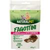 NaturalPet Fagottini ripieni Cat Adult 60 gr - Sterilised Manzo con latte scremato - 1° ORDINE? scegli lo sconto BZR5 / BZR20 + 200 punti fedeltà