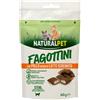 NaturalPet Fagottini ripieni Cat Adult 60 gr - Sterilised Pollo con latte scremato - 1° ORDINE? scegli lo sconto BZR5 / BZR20 + 200 punti fedeltà