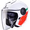 Caberg Soho Zephyr casco moto jet bianco rosso verde