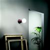 Ondaluce Lampada faretto da interno 12x12 cm FOG in alluminio verniciato Corten