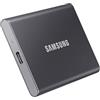 Samsung Memorie T7 MU-PC4T0T SSD Esterno Portatile da 4TB, USB 3.2 Gen 2, 10 Gbps, Grigio