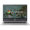 ASUS Chromebook CX1 CX1400CKA, Notebook 14" Anti-Glare, Intel Celeron N4500, RAM 4GB, 64GB eMMC, Intel UHD Graphics 600, ChromeOS, Argento