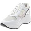 Nero Giardini E217982D Sneakers Donna in Pelle - Bianco 39 EU