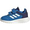 adidas Tensaur Run Shoes, Scarpe, Blue Rush Core White Dark Blue, 27 EU