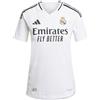 Adidas Real Madrid Authentic 24/25 Home Short Sleeve T-shirt Bianco L