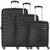 American Tourister Activair 3 Set di bagagli a 4 ruote 3 pezzi. nero