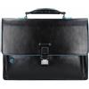 Piquadro Blue Square Briefcase II Pelle 40 cm Scomparto per laptop nero