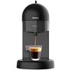 Cecotec Macchina da Caffè Espresso Cumbia Capricciosa per caffè espresso (19 bar di pressione, adatto per caffè macinato e cialde ESE, serbatoio acqua 600 ml, filtro lavabile in lavastoviglie, nero