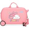 Enso Dreamer Valigia per bambini rosa, 45 x 31 x 20 cm, rigida ABS 27,9 L 1,8 kg 2 ruote Bagaglio mano, Rosa, Valigia per bambini