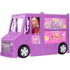 Barbie Furgoncino Street Food, Veicolo Trasformabile con più di 30 Accessori, Giocattolo per Bambini 3+ Anni, GMW07