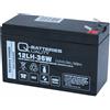 Quality Batteries Q-Batteries 12LH-36W 12V 9Ah Lead-Fleece Battery AGM High Current UPS