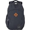 travelite zaino bagaglio a mano con scomparto per laptop fino a 13 pollici, serie di bagagli BASICS Daypack Melange: zaino piccolo alla moda in look mélange, 41 cm, 13 litri