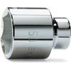 Beta 928A 32 - Chiavi a bussola con attacco quadro femmina 3/4 bocca esagonale, cromate