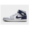 Jordan Air 1 Mid, White/Wolf Grey/Midnight Navy