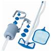 Bestway Kit Pulizia Piscina Bestway Flowclear Deluxe Fondo Spazzola Aspirante Skimmer Retino - 50468