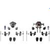 Takaratomy Diaclone Reboot TACTICAL MOVER TM-23 EX CORE & ARMAMENT SET 2