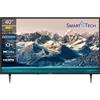Smart Tech TV 40 Pollici Full HD Display LED DVB-T2 Classe E USB HDMI - 40FN10T2