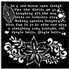 Stencil The Nutcracker stella di Natale