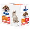 Hill's Prescription Diet c/d Urinary Stress Feline Multipack 12x85 gr - Salmone Cibo umido per gatti