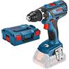 Bosch Professional 06019H4101 Avvitatore a Batteria GSR 18V-28, senza Batteria, Momento Torcente Duro/Morbido: 63/28 Nm, in L-BOXX, 18 V