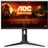 AOC Gaming Q24G2A - Monitor QHD da 24 pollici, 165 Hz, MPRT da 1ms, FreeSync Premium, compatibile G-Sync, (2560x1440, HDMI, DisplayPort) nero-rosso