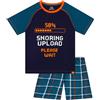 Harry Bear Pigiama Gaming | Pigiami Bambino Manica Corta | Pigiama Gamer per Ragazzi | Set Pigiami Estivo | Marina 9-10 Anni