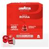 Lavazza 400 Capsule Lavazza Caffè Qualità Rossa Compatibili Nespresso Alluminio
