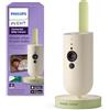 AVENT Philips Avent Connected Baby Camera, crittografia sicura e riservata, con app, audio, zoom x2, visione notturna, VOX, funzione di comunicazione a due vie (modello SCD643/26)